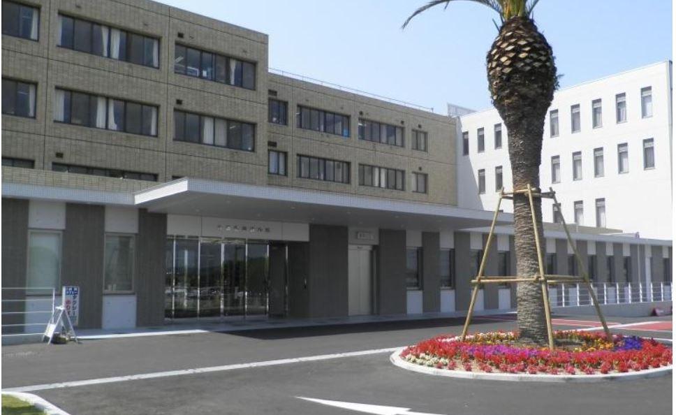 Hospital. Japan Itoshima 1060m until the Medical Association Hospital