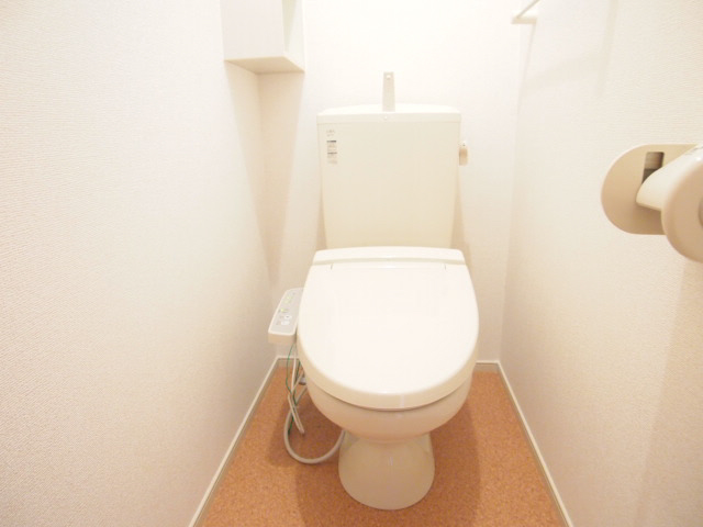 Toilet. Clean toilet white keynote.