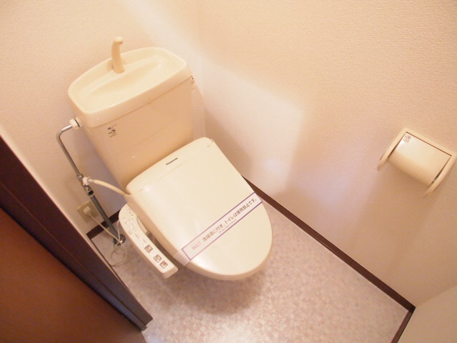 Toilet. It is comfortable with a bidet. 