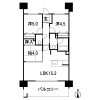 Floor: 3LDK, occupied area: 63.69 sq m, Price: 17,650,000 yen ~ 20,450,000 yen