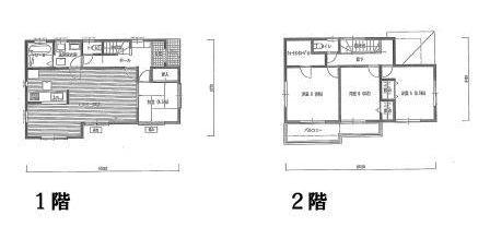Floor plan. (1 Building), Price 20,980,000 yen, 4LDK, Land area 128.94 sq m , Building area 105.99 sq m