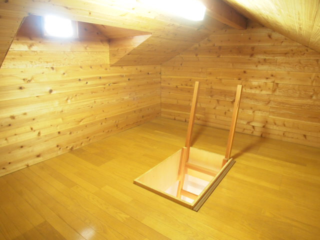 Other room space. It is made that there is attic. 