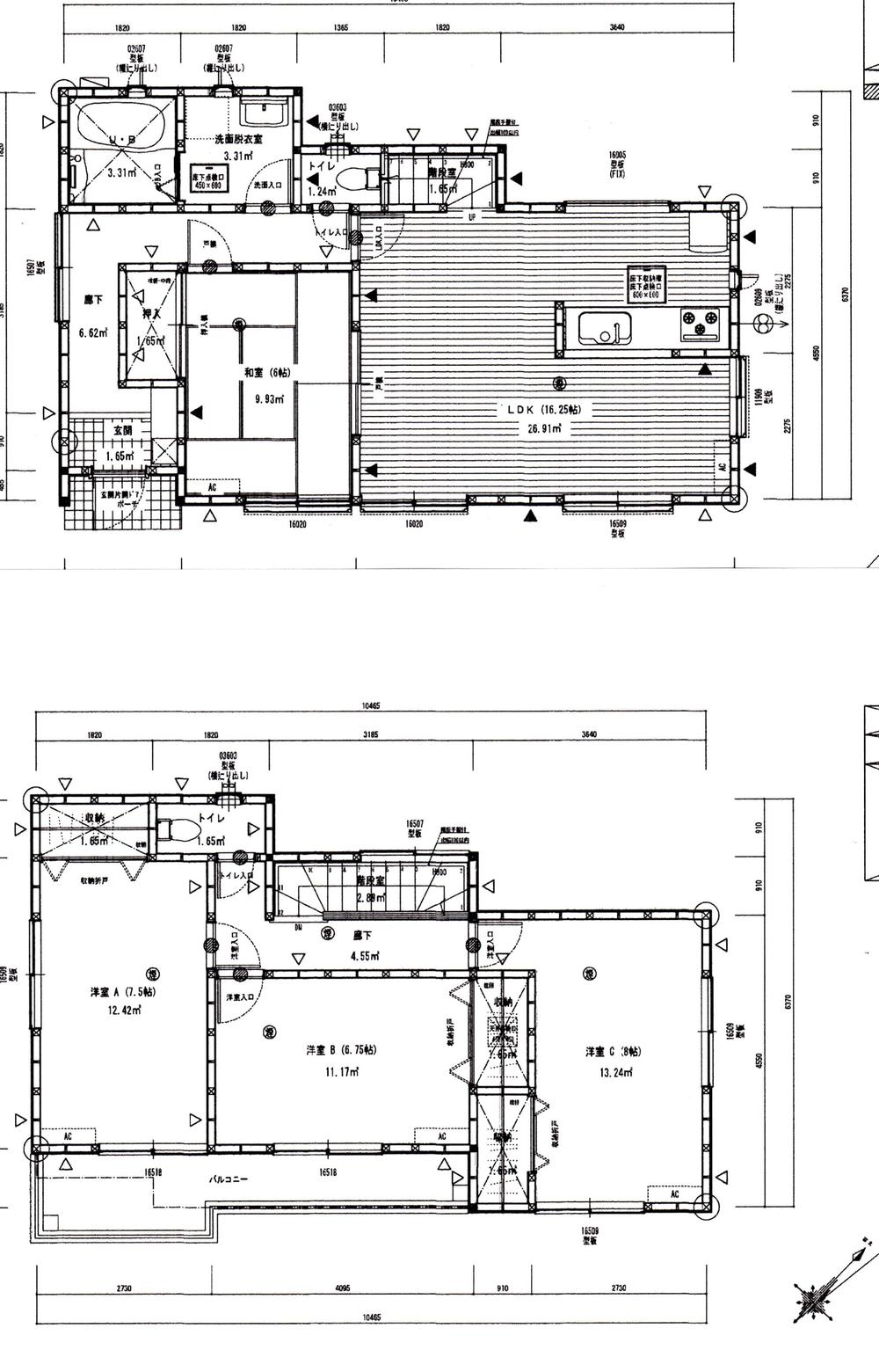 Floor plan. 28,980,000 yen, 4LDK, Land area 131.26 sq m , Building area 107.23 sq m floor plan