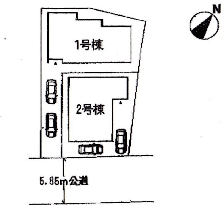 Compartment figure. 28,980,000 yen, 4LDK, Land area 131.26 sq m , Building area 107.23 sq m compartment view