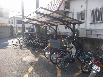 Other common areas. Bicycle-parking space