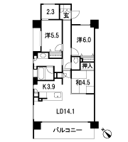 Floor: 3LDK + Papa ・ Mom Room, the area occupied: 82.7 sq m, Price: 29,429,800 yen ~ 30,973,000 yen