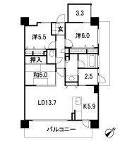 Floor: 3LDK + Papa Room + mom room, occupied area: 90.24 sq m, Price: 33,517,400 yen ~ 34,031,800 yen