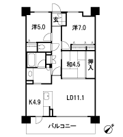 Floor: 3LDK, occupied area: 76.48 sq m, Price: 26,983,600 yen ~ 27,703,400 yen