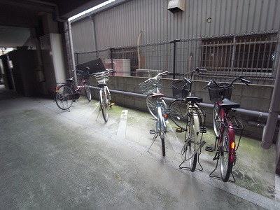 Other common areas. Bicycle-parking space