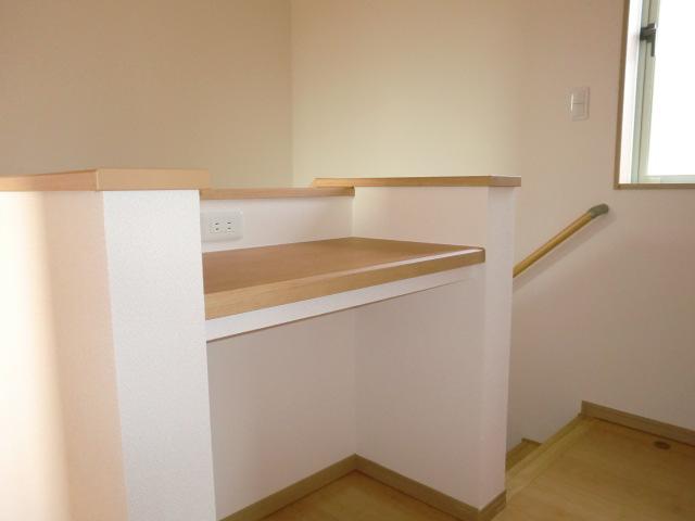 Other. There is a shelf that can be used for a variety of applications on the second floor hallway.