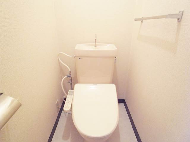 Toilet. Toilet makeover with a bidet