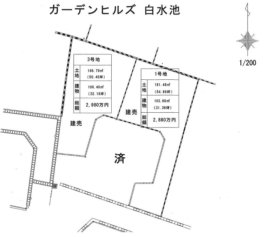 Compartment figure. 28.8 million yen, 4LDK, Land area 181.46 sq m , Building area 103.68 sq m