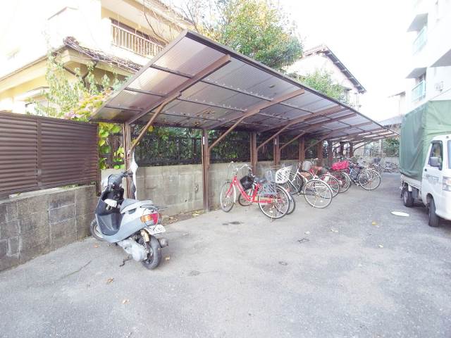 Other common areas. Peace of mind of Covered bicycle parking even on rainy days