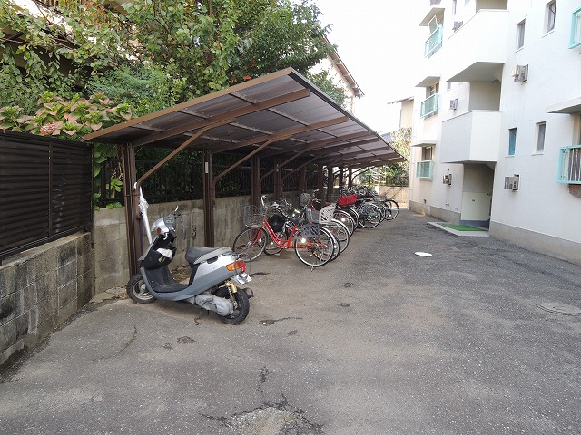 Other common areas. Bicycle-parking space