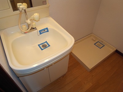 Washroom. With shampoo dresser