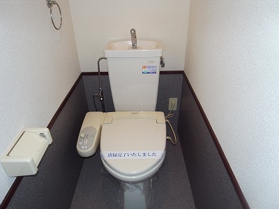 Toilet. With Washlet