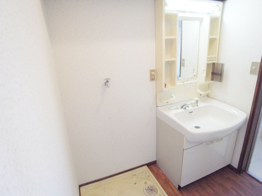 Washroom. With shampoo dresser