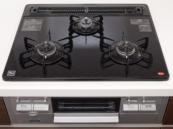 Kitchen.  [safety ・ Peace of mind, Stove burner] In high-fired burner, It is the latest type with a temperature control function that can fry without fail. Furthermore anhydrous double-sided grill, etc., Full functionality for taste. A sensor to watch the lighting failure and abnormal heating, We promise safety and security of the. (Same specifications)