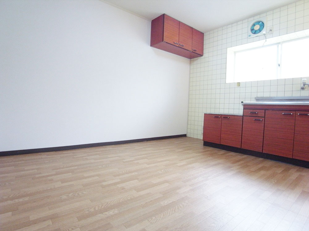 Other room space. Spacious kitchen space