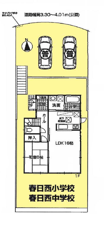 Other. Layout (parking lot two)