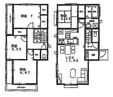 Floor plan. 27,800,000 yen, 4LDK, Land area 144.85 sq m , Building area 98.95 sq m   ◆ Sunny walk 8 minutes! The ・ Mall walking 12 minutes ◆