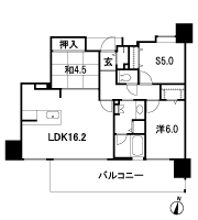 Floor: 2LDK + S, the occupied area: 73.56 sq m, Price: 29,070,000 yen
