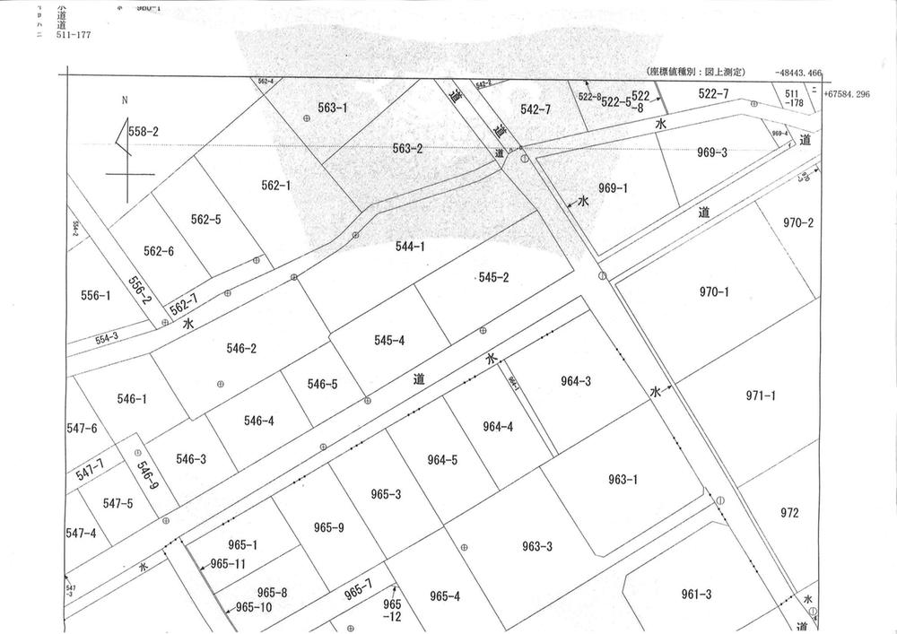 Compartment figure. Land price 15 million yen, Land area 201.45 sq m site 964-4