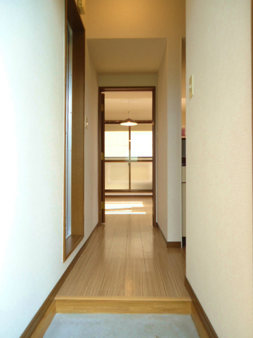 Entrance. There is a corridor
