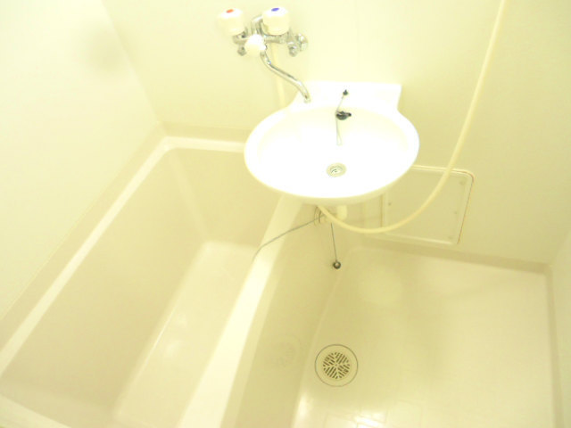 Bath. It comes with a wash basin