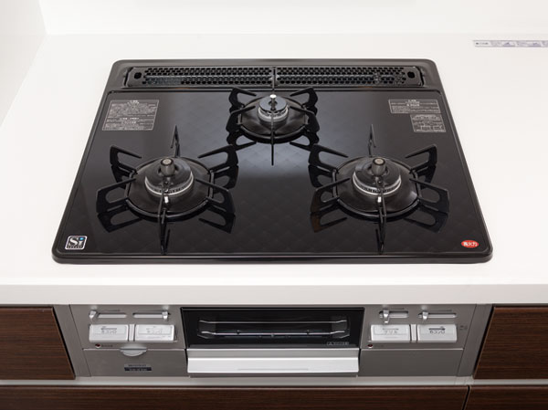 Kitchen.  [safety ・ Peace of mind, Stove burner] In high-fired burner, It is the latest type with a temperature control function that can fry without fail. Furthermore anhydrous double-sided grill, etc., Full functionality for taste. A sensor to watch the lighting failure and abnormal heating, We promise safety and security of the. (Same specifications)