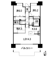 Floor: 3LDK, occupied area: 74.72 sq m, Price: 20.3 million yen