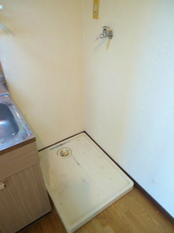 Other room space. It is with in-room washing machine storage