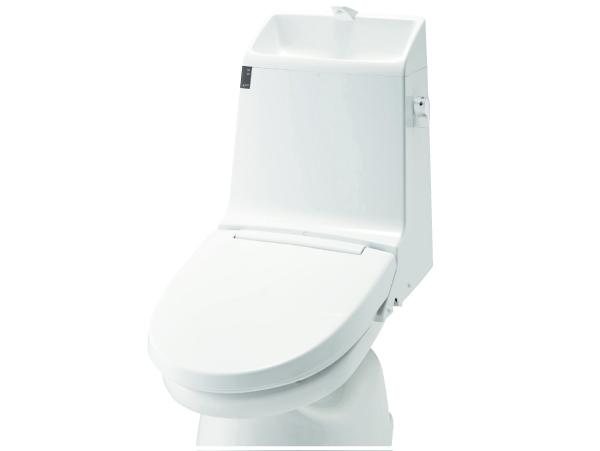 Toilet.  [Compact design toilet] Adopt a toilet seat of the compact design toilet seat that can be used widely toilet space. (Same specifications)