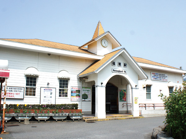 Surrounding environment. JR "Sasaguri" station (about 360m / A 5-minute walk)