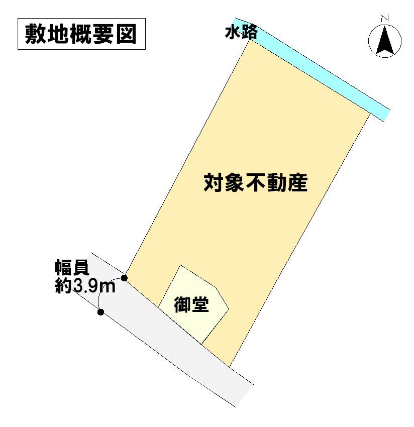 Compartment figure. Land price 11.3 million yen, Land area 360.03 sq m