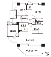 Floor: 4LDK + Mrs.C, occupied area: 91.91 sq m, Price: 28,900,000 yen ・ 30,400,000 yen