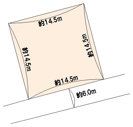 Compartment figure. Land price 16 million yen, Land area 227.34 sq m