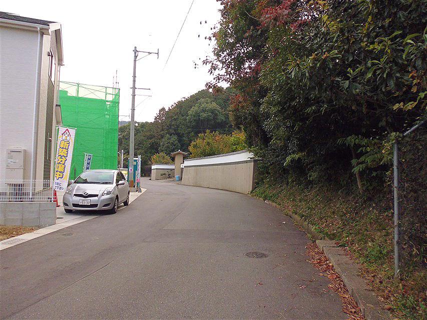 Local photos, including front road. Front road (width 6.4m)