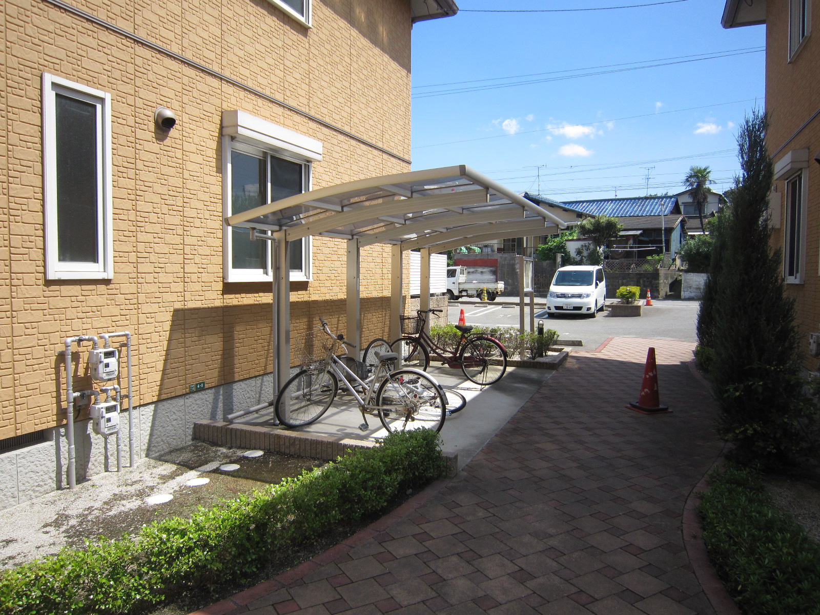 Other common areas. There is also a covered bicycle parking.