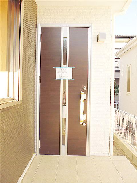 Entrance. Entrance door