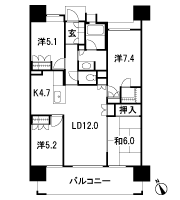 Floor: 4LDK, occupied area: 87.61 sq m, Price: 25,278,592 yen ~ 30,215,735 yen
