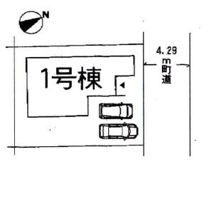 Compartment figure. 23,480,000 yen, 4LDK, Land area 116.04 sq m , Building area 85.29 sq m 1 compartment