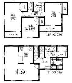 Floor plan. 21,980,000 yen, 4LDK, Land area 116.04 sq m , Building area 85.29 sq m   ◆ You can same day guidance