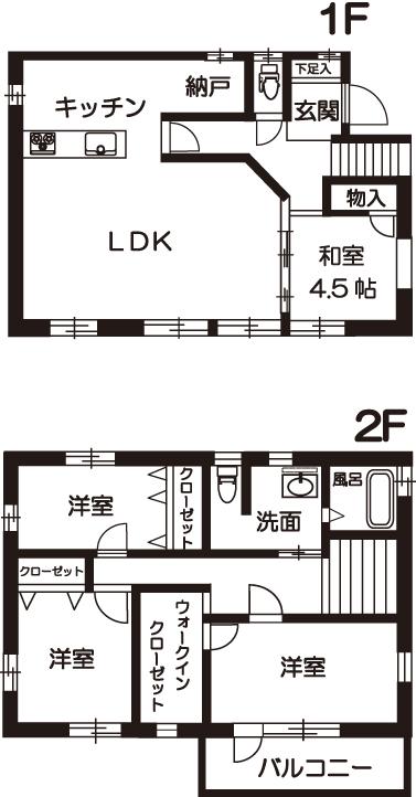 Floor plan. 35,800,000 yen, 4LDK, Land area 330.59 sq m , Building area 137 sq m floor plan