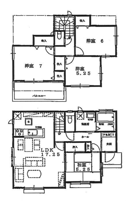 Floor plan. 23.8 million yen, 4LDK, Land area 262.91 sq m , Building area 98.12 sq m