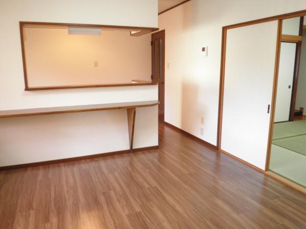 Living. wall ・ Ceiling Cross ・ Re-covered floor floor tile