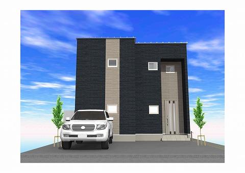 Building plan example (Perth ・ appearance). Building plan example (No. 6 locations) Building price 10.8 million yen, Building area 96.04 sq m
