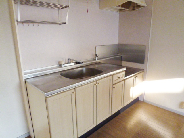 Kitchen. Widely and easy to use kitchen