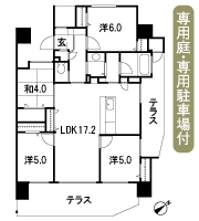 Floor: 4LDK, occupied area: 83.42 sq m, Price: 26.5 million yen
