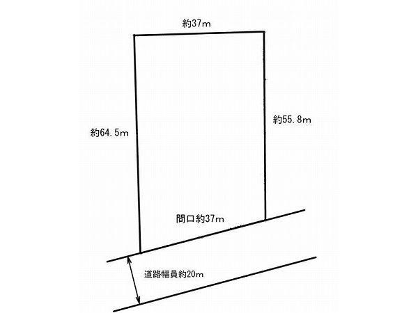 Compartment figure. Land price 96 million yen, Land area 1,586.3 sq m